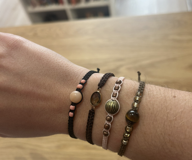 Atelier bracelets en macramé 