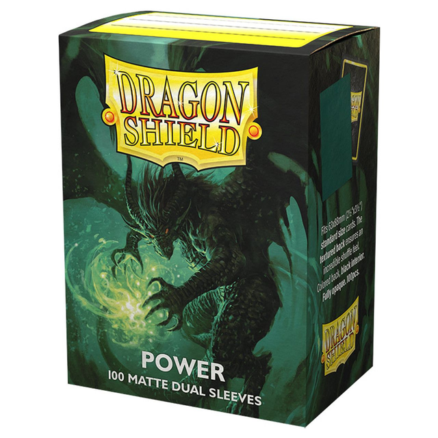 Dragon Shield 100ct Standard Size Dual Matte Power Sleeves