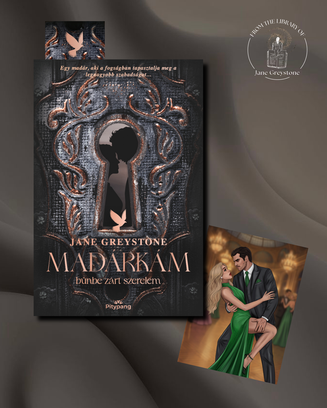 Madárkám - Dedikálva, könyvjelzővel, illusztrációval