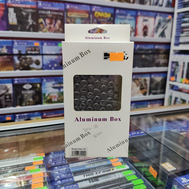 Carcasa Nintendo New 3DS / Aluminio Negro