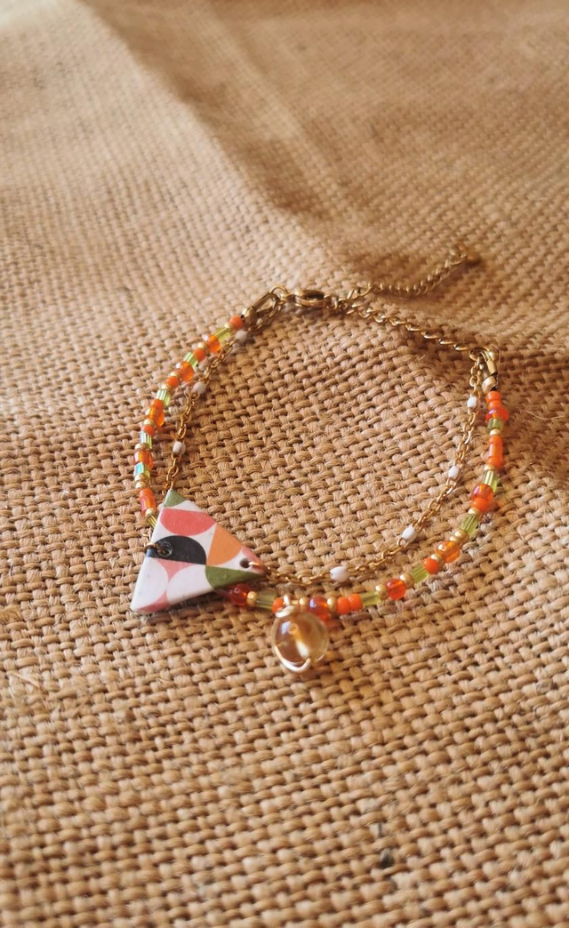 Bracelet Nora Motif 70&#039;s