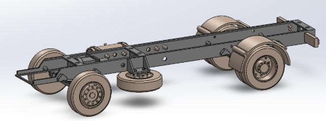 24’4”x14’8” Rigid Lorry Chassis Kit