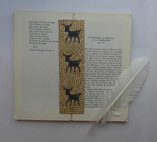 Le marque-page des faons