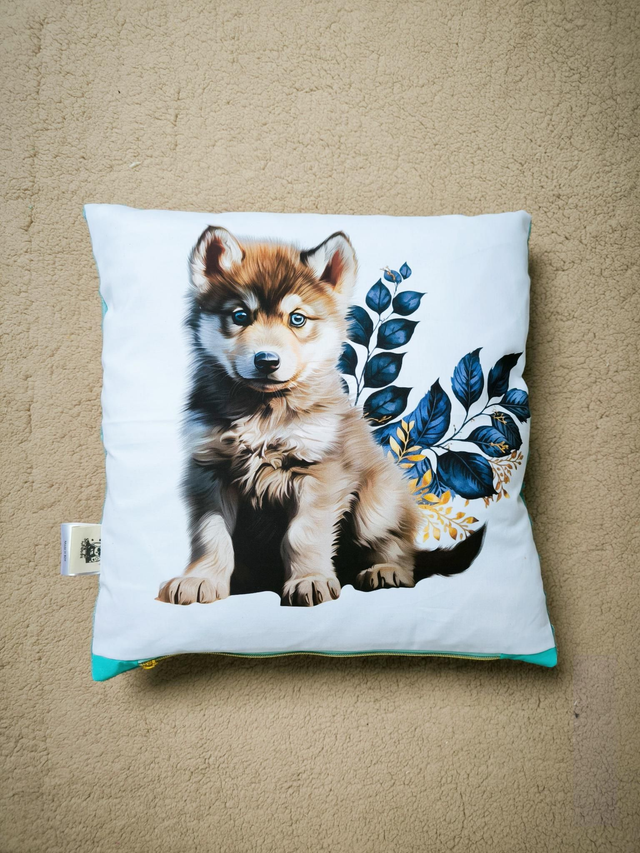 Coussin loup