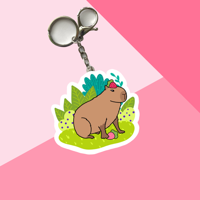 CAPYBARA with Strawberry