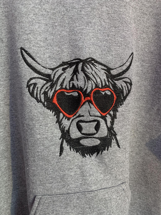 Highland Cow Hoodie