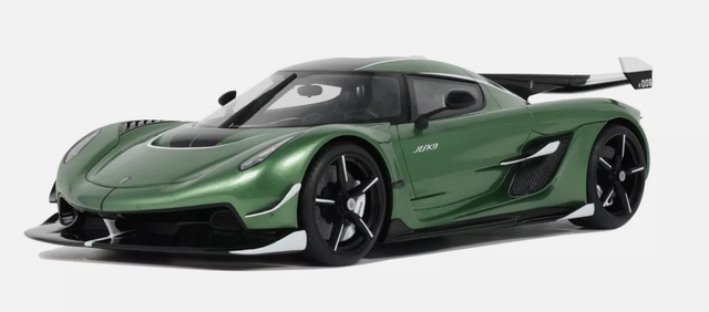 Koenigsegg Jesko 2024 grün GT Spirit 1:18
