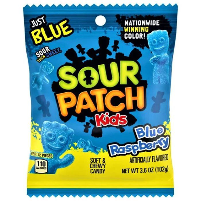 Sour Patch Kids Blue Raspberry 102g