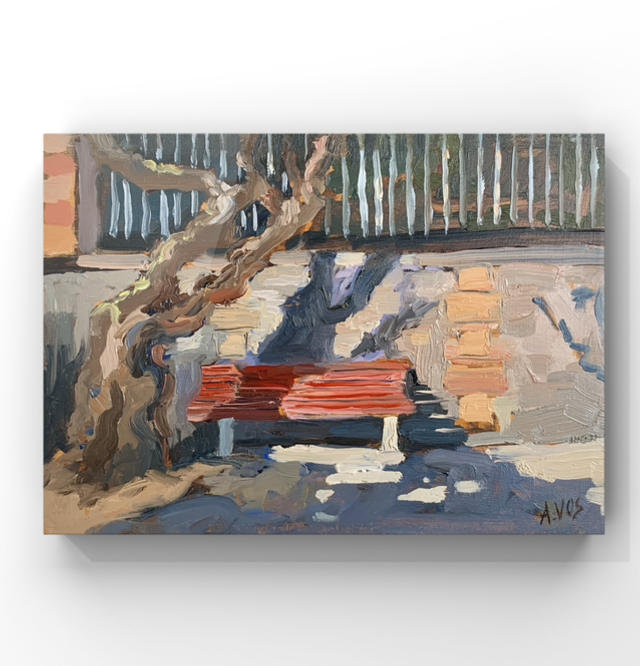 Le banc rouge - Jetée de la Chapelle Arcachon