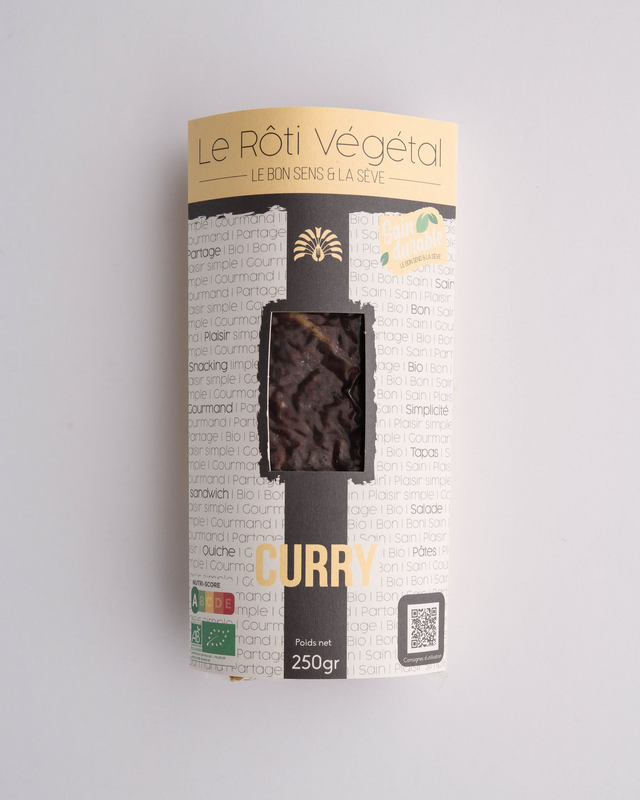 Rôti végétal Bio Curry
