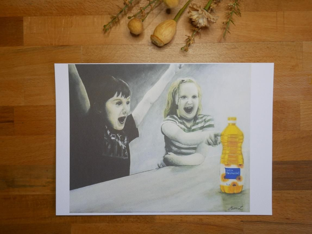 Artprint "Le nouvel or jaune"