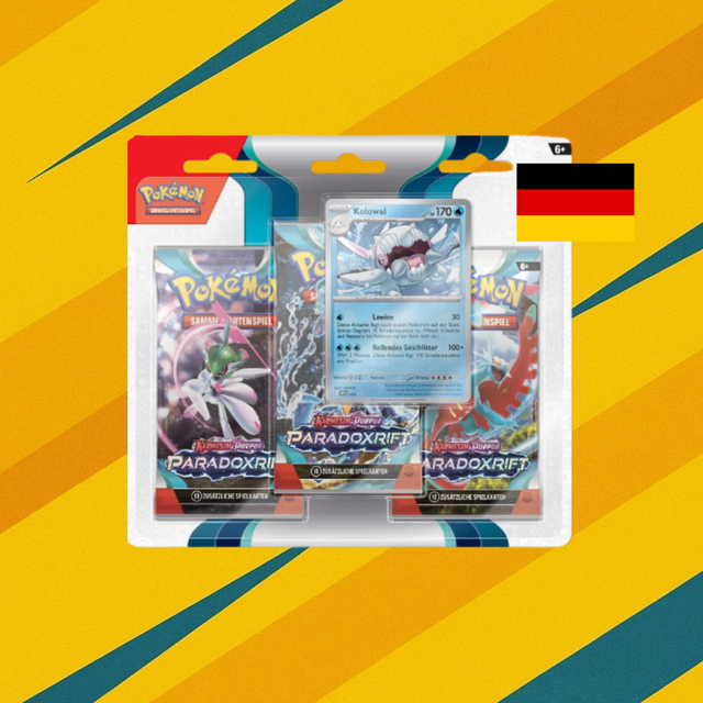 Pokémon Paradoxrift 3-Pack Blister DE