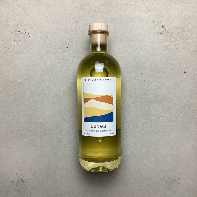 DISTILLERIE CERES Lutéa Liqueur de gentiane bio 