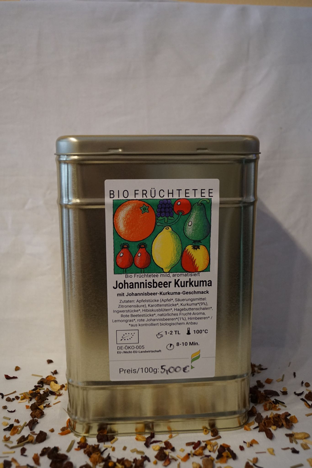 Johannisbeer-Kurkuma (Früchtetee)