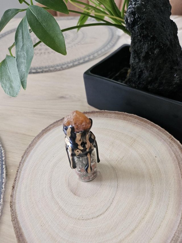 Spell jar Cornaline - 8cm