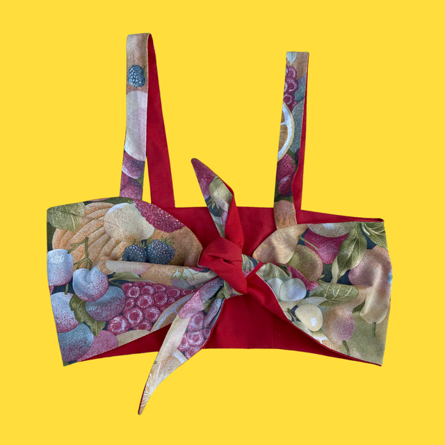 Crop top Papillon "Vigne" - M/L/XL