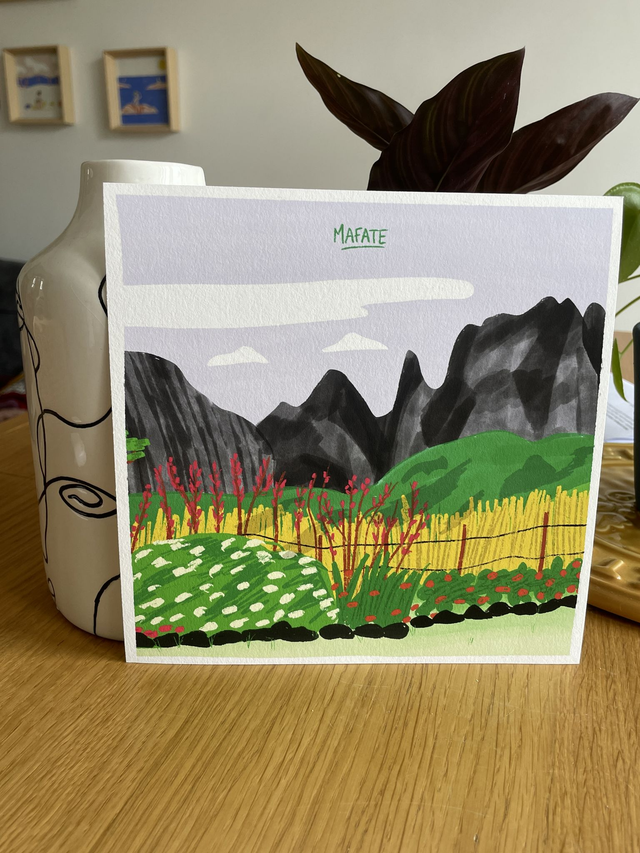 Mafate - Tirage numéroté 