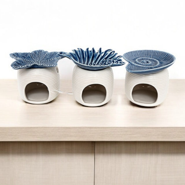 Seashore Ceramic Tea Light Burner
