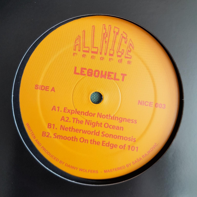 Legowelt - Netherworld Sonomosis EP - NICE003 - 12"