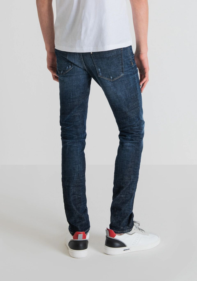 B21845J8 - SUPER SKINNY FIT IN RECYCLED COTTON STRETCH DENIM