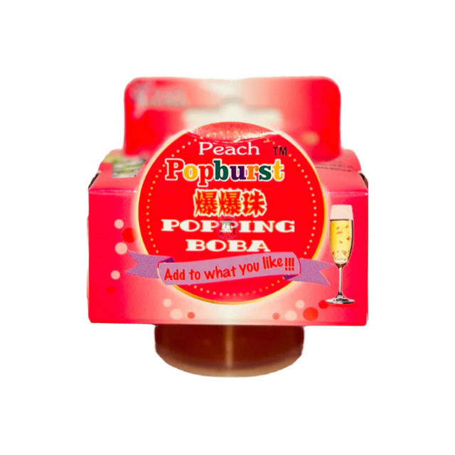Popping Boba Peach Flavour 130g