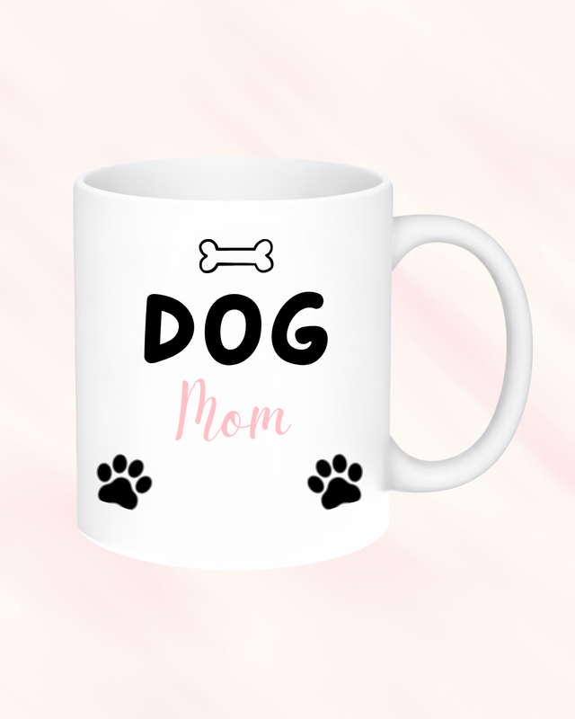 Mug dog mom
