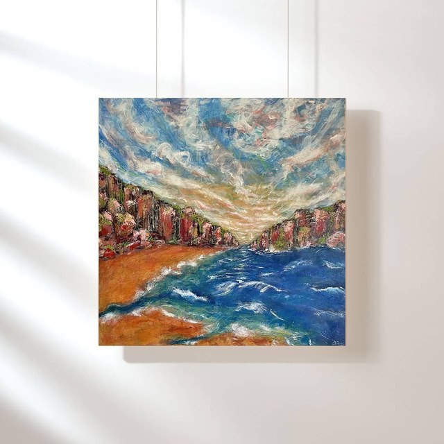 Large Landscape Artwork for Living Room Space