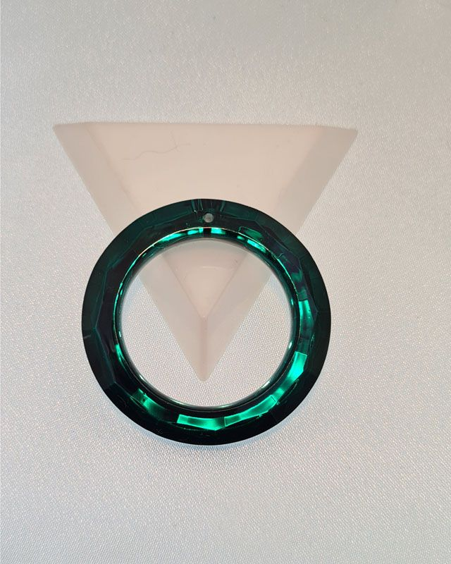 Fancy Ring, Emarald Green, 50mm