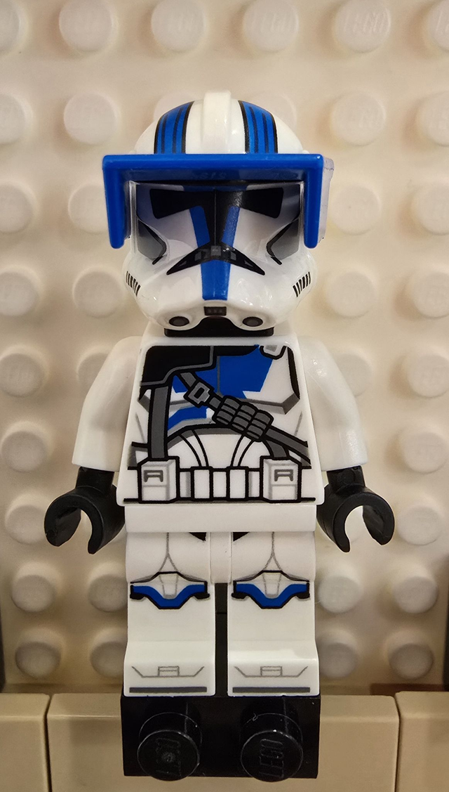 LEGO sw1247 Clone Heavy Trooper, 501st Legion (Phase 2) Minifigur