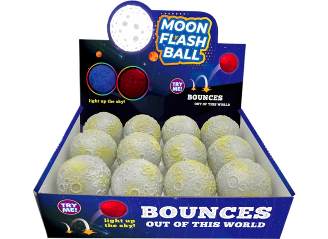 NoStresso Stuiterbal Moon Flash in the dark