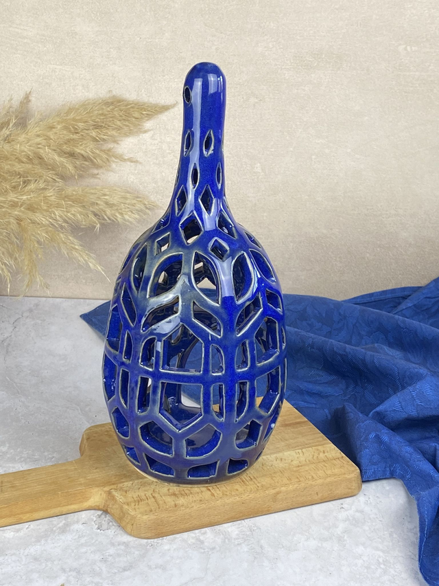 Lanterne TERRALMA bleu nuit