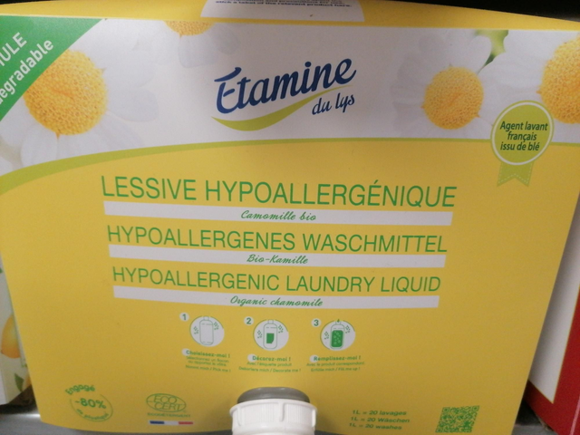 Lessive hypoallergenique 1 litre vrac