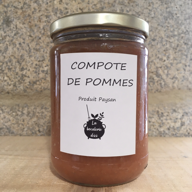 Compote de Pommes Bio - 500g