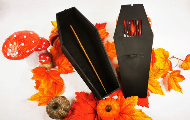 Cercueil porte-encens Halloween