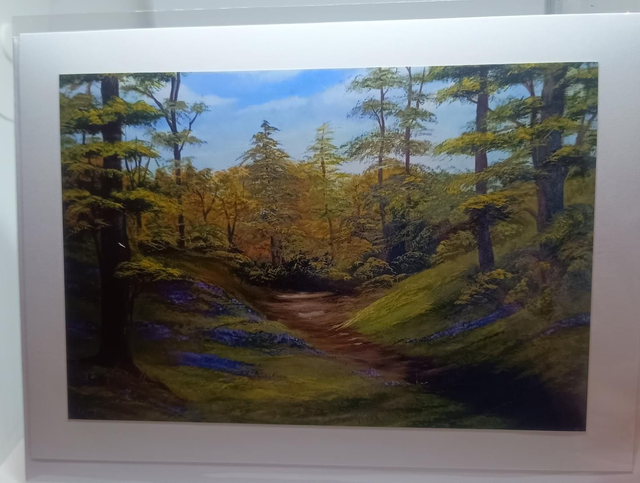 Landscape with trees