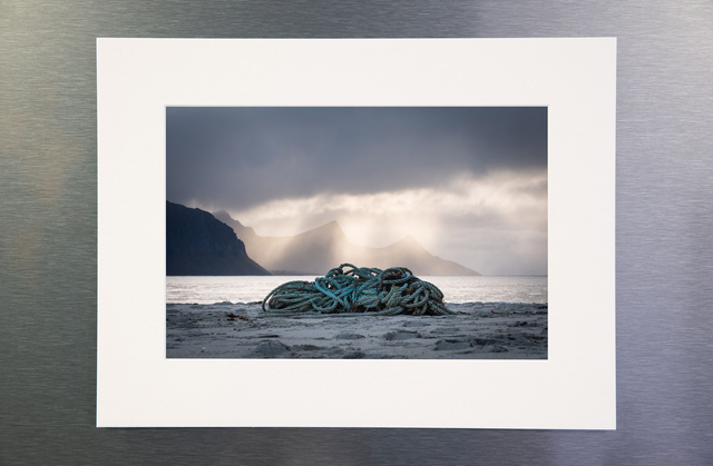 Photo &quot;Haukland beach&quot; avec passe-partout