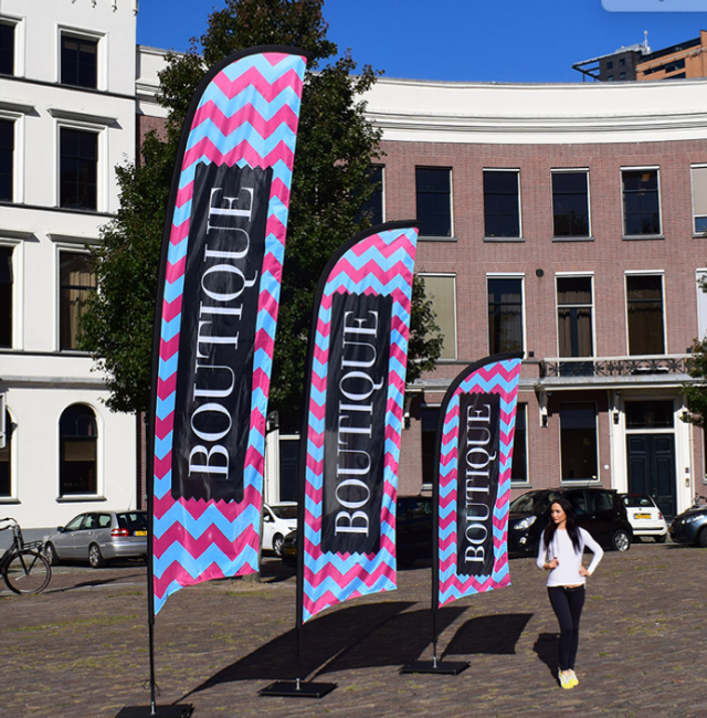 Medium feather flag