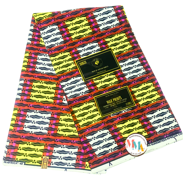 Wax Créolya 5m40 Coton