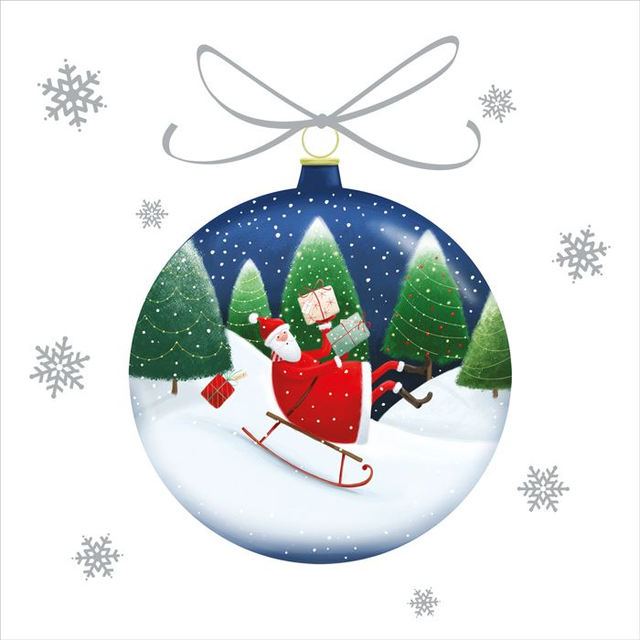 Charity Christmas Card Pack – 8 cards of the same design with envelopes