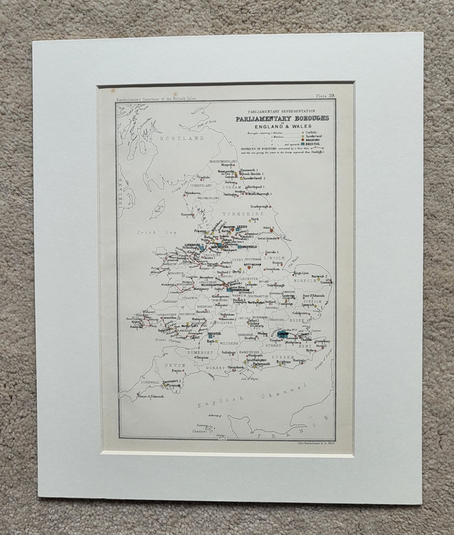 England &amp; Wales - Parliamentary Boroughs