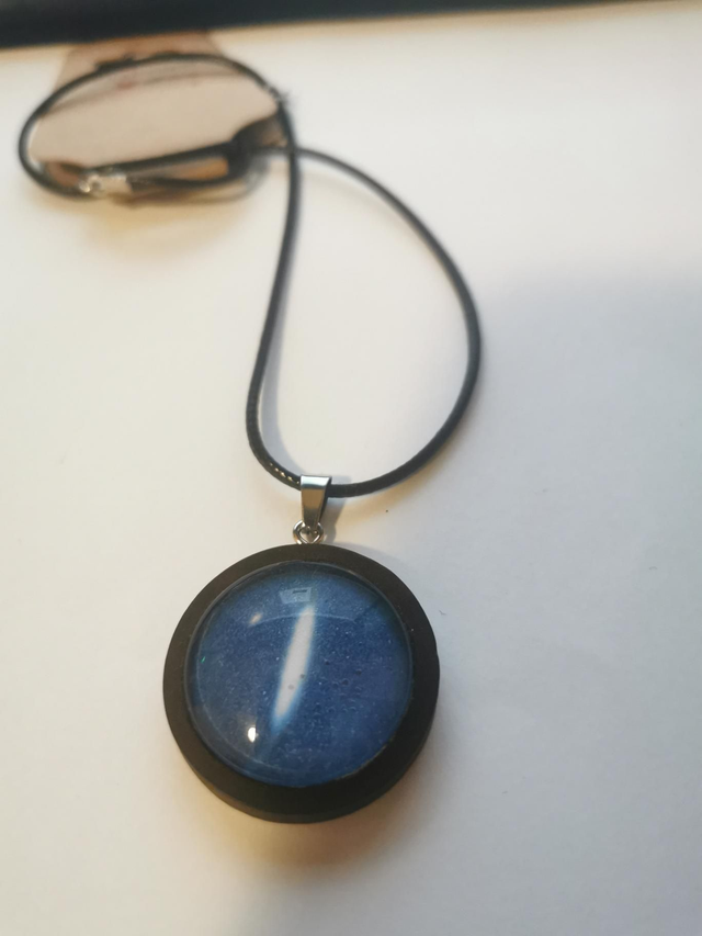 Médaillon blé et son cordon 