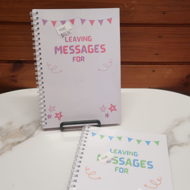 A5 Leaving Messages Journal