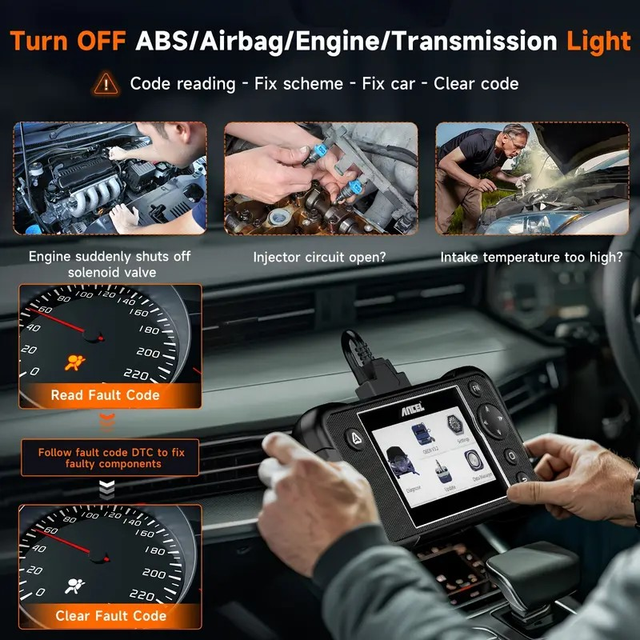 ANCEL Full OBD2 Scanner Diagnostic Tool 