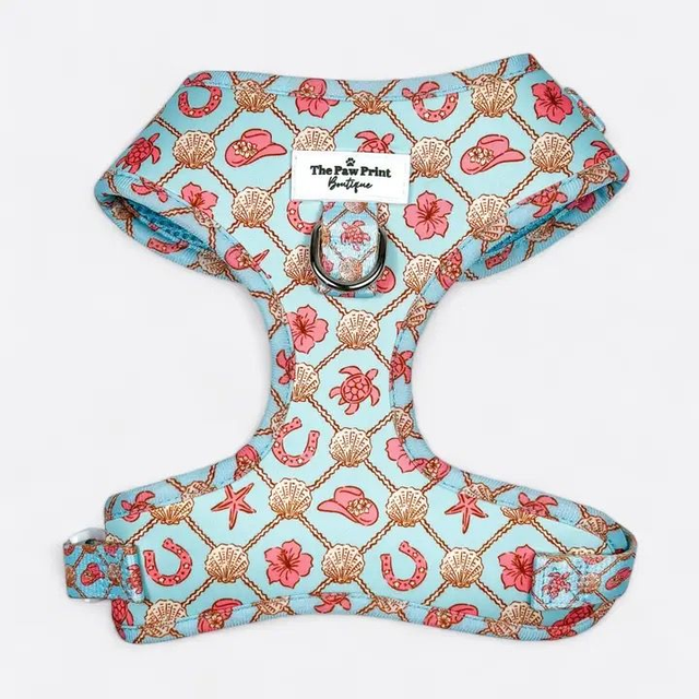 Paw Print Boutique &quot;She sells Seashells on the YEEHAW&quot; Harness