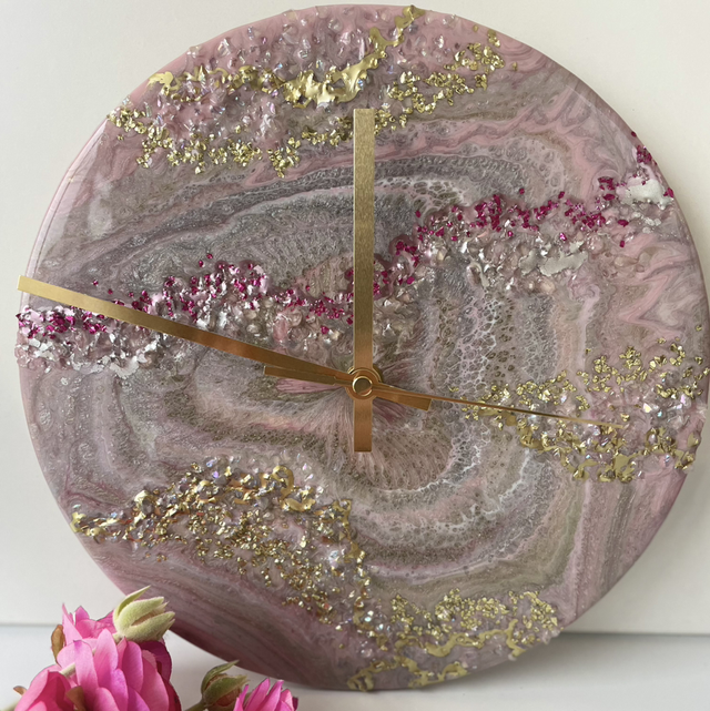 Clock Pink Texture