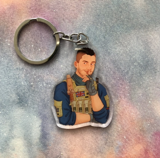 CoD - Soap Keychain-K13