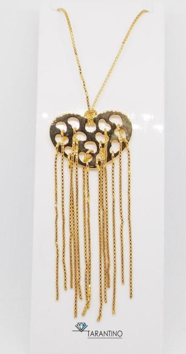 Collana Argento laminata oro 200/50/035