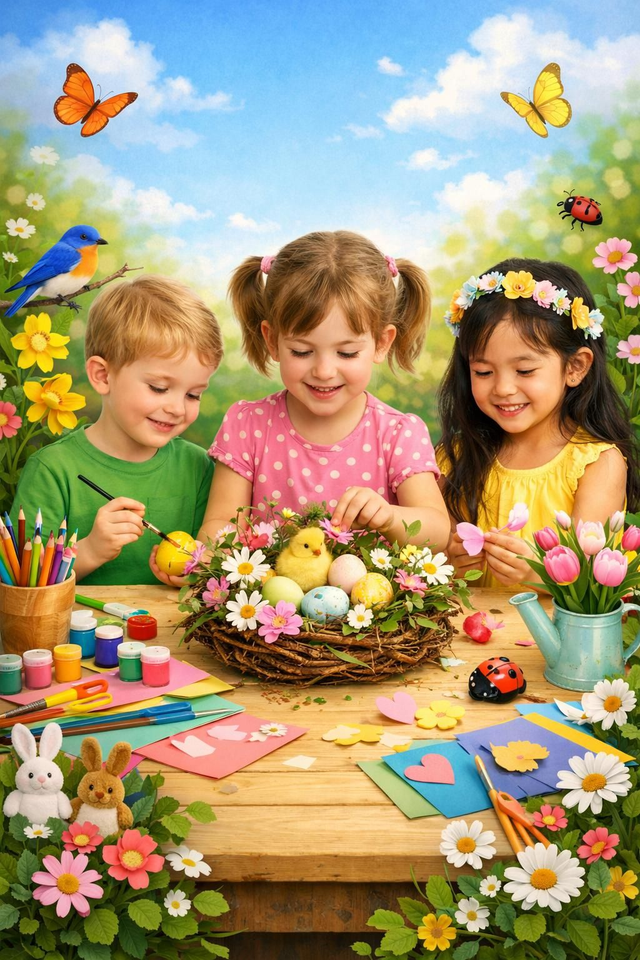 Atelier 18/02 10h Compo printanière 