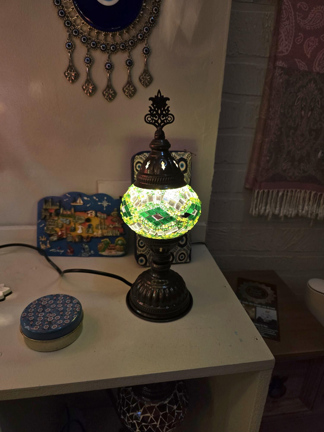 Small Mosaic Table Lamp