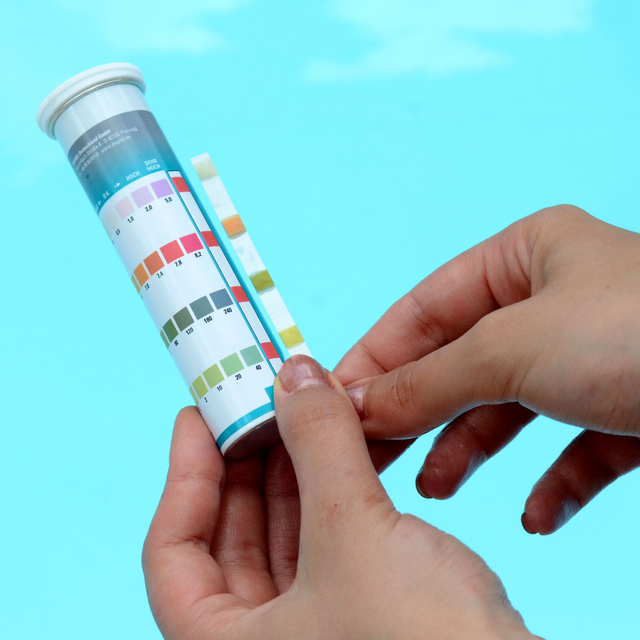 BAYROL Cl & Br Quicktest 5 in 1 - Dose je 50 Teststreifen